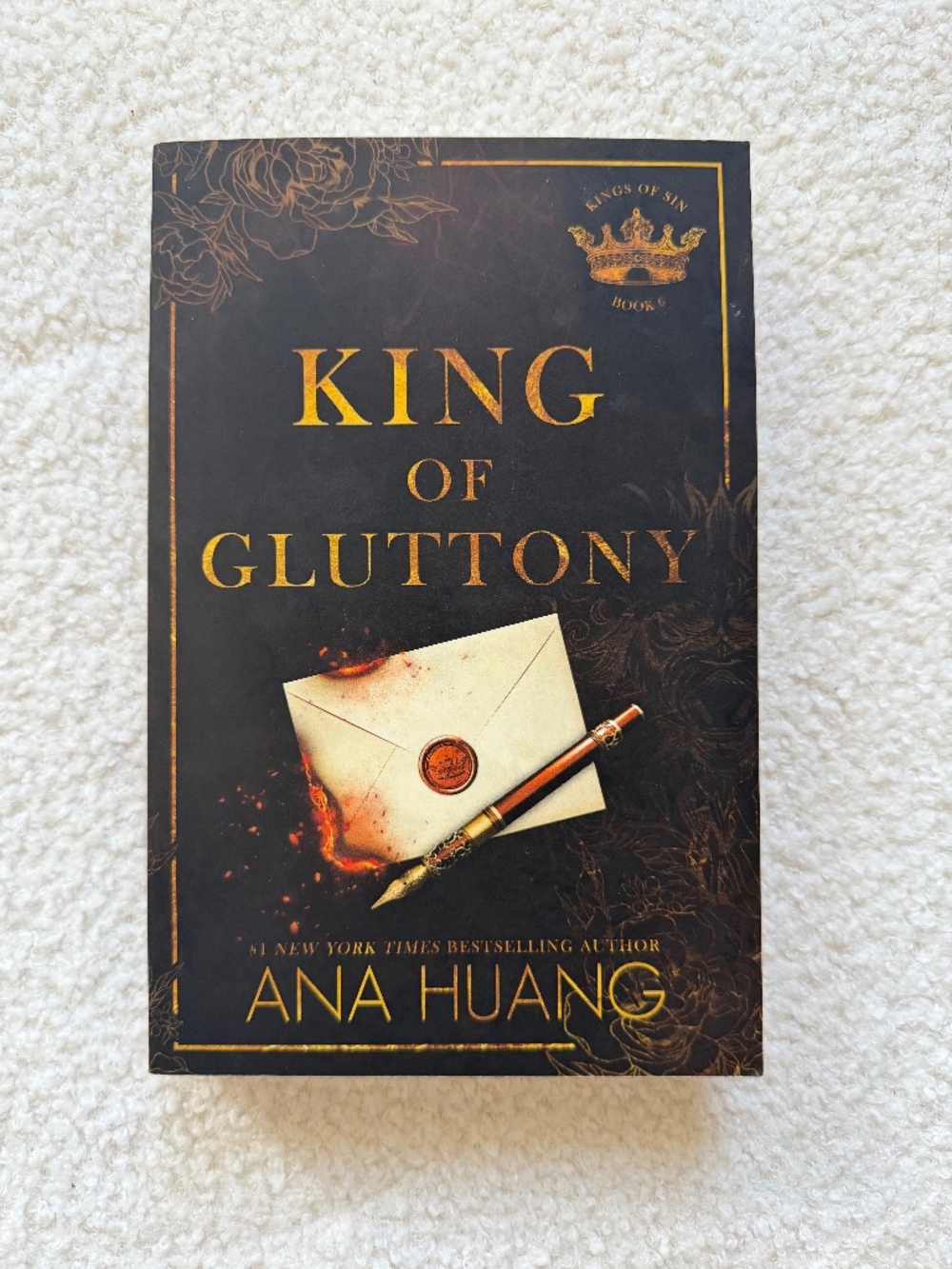 Indigo Exclusive King Of Gluttony by Ana Huang